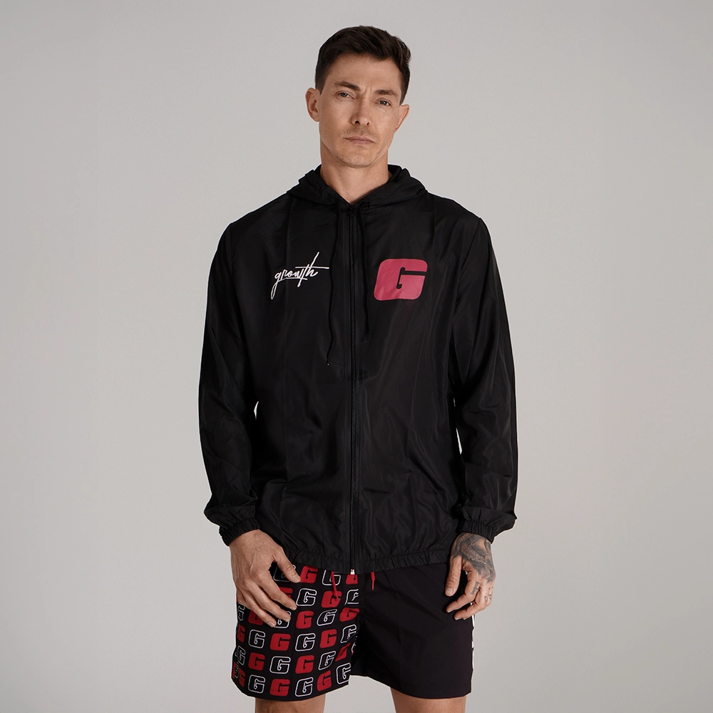 Jaqueta Preta Corta Vento The Iron Never Lies