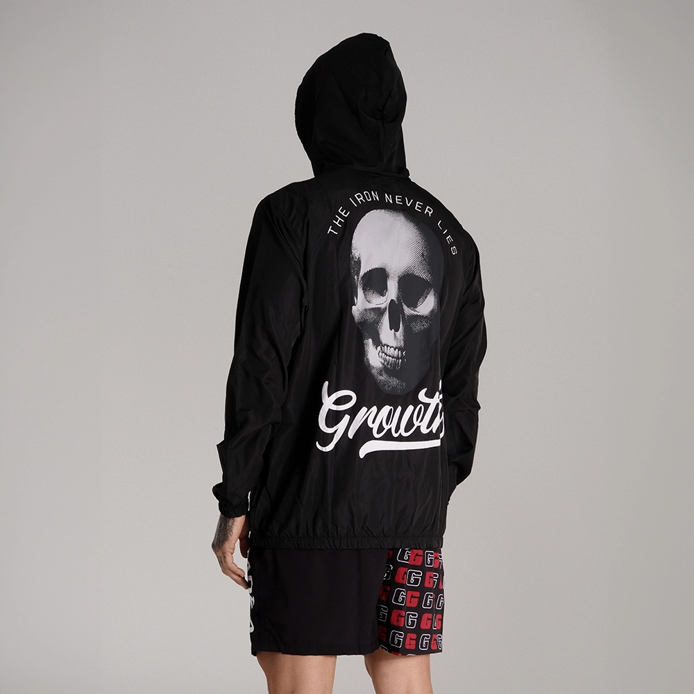 Jaqueta Preta Corta Vento The Iron Never Lies