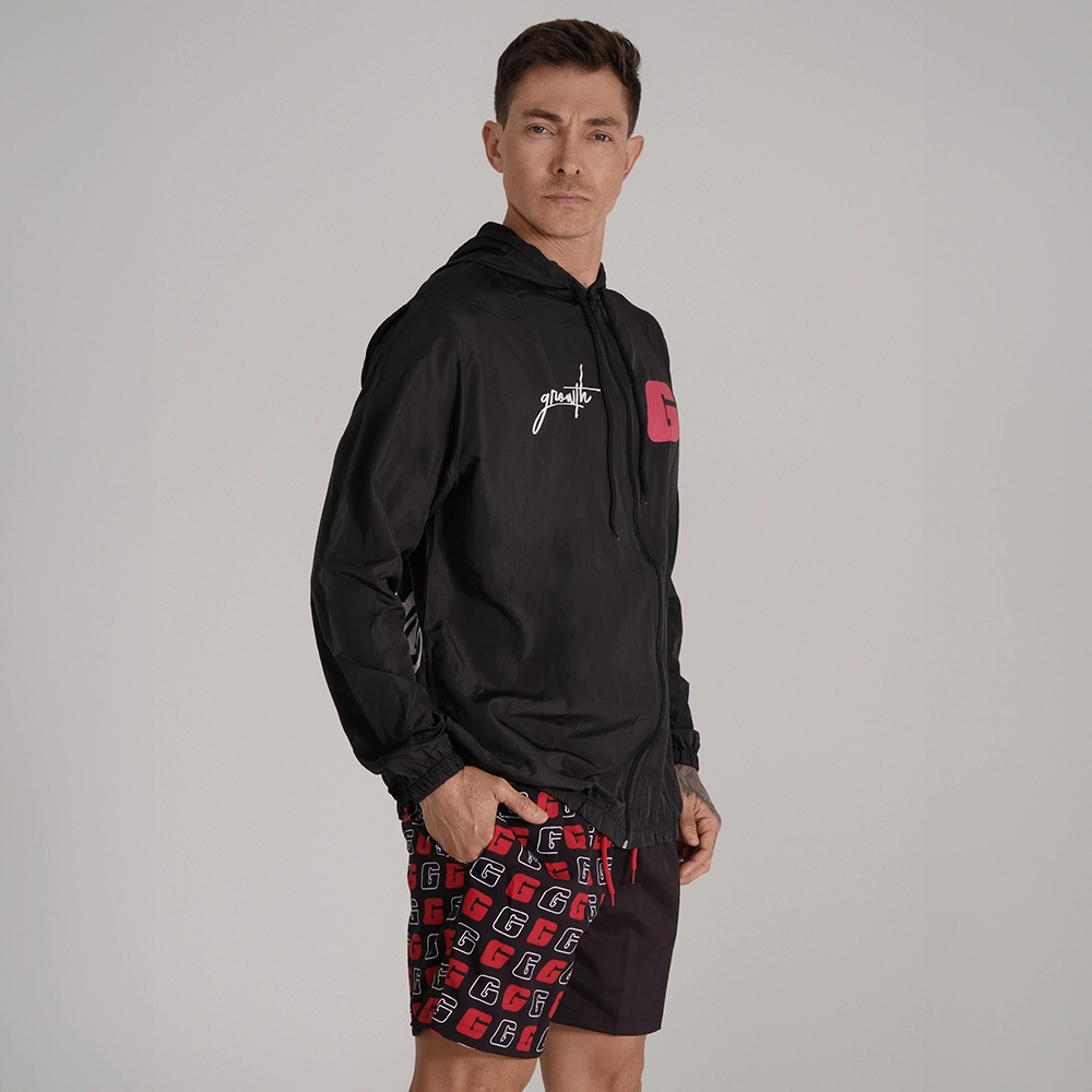 Jaqueta Preta Corta Vento The Iron Never Lies