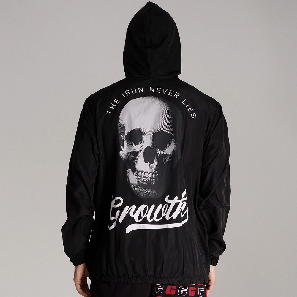 Jaqueta Preta Corta Vento The Iron Never Lies