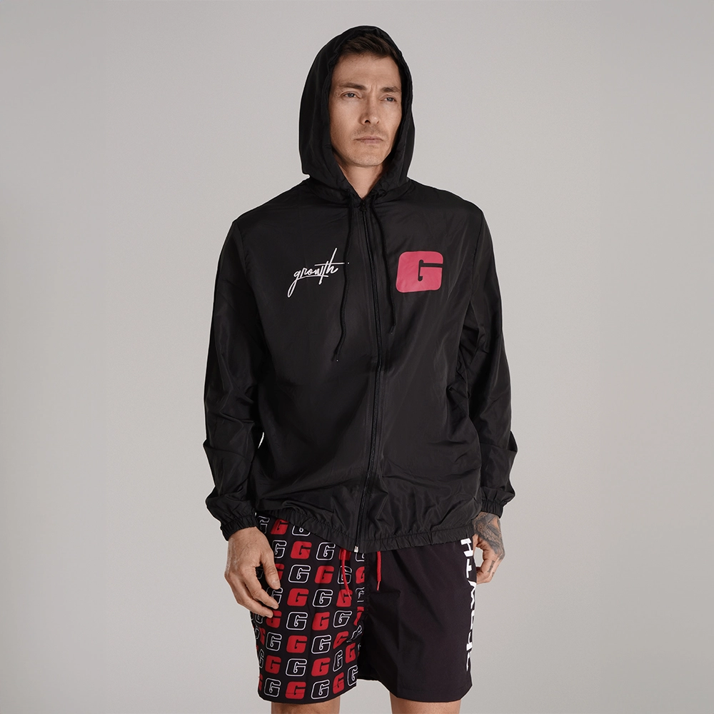 Jaqueta Preta Corta Vento The Iron Never Lies