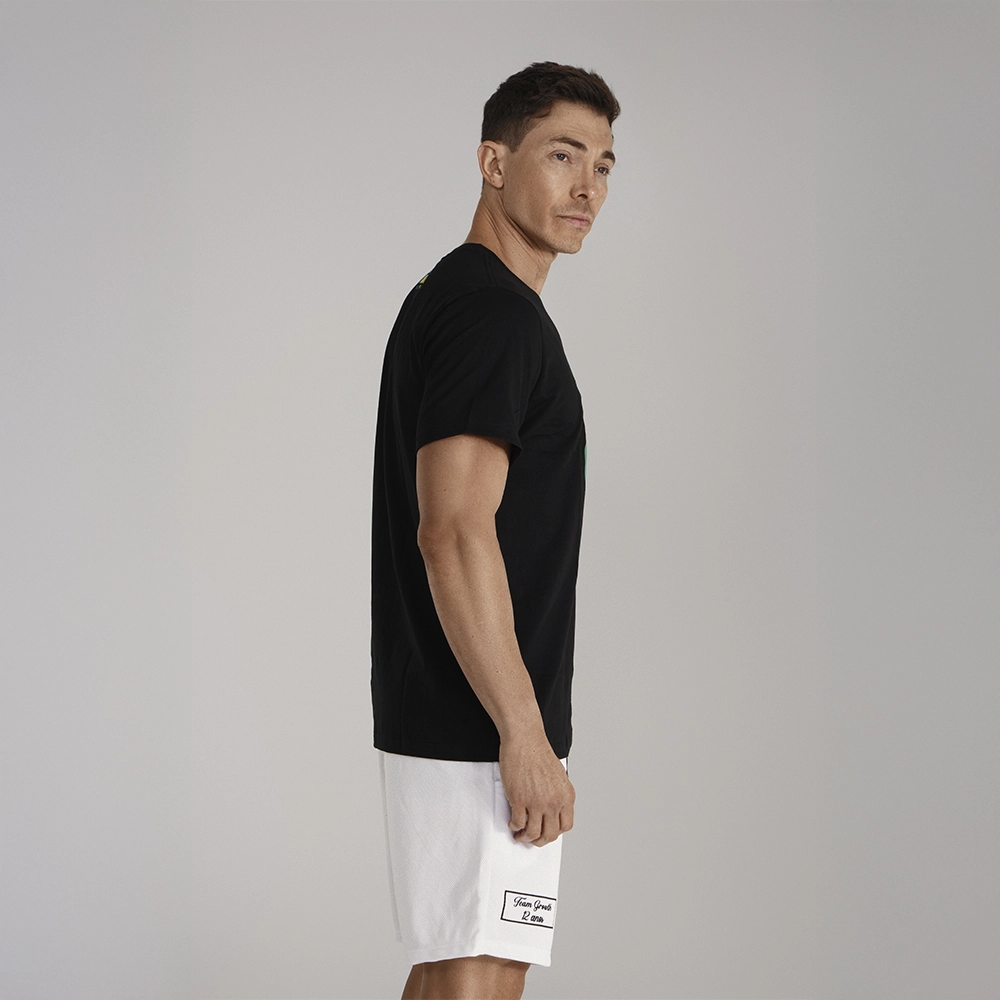CAMISETA PRETA G BRASIL- GROWTH SUPPLEMENTS