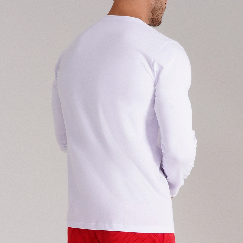 CAMISETA BRANCA MANGA LONGA THE IRON NEVER LIES - GROWTH SUPPLEMENTS