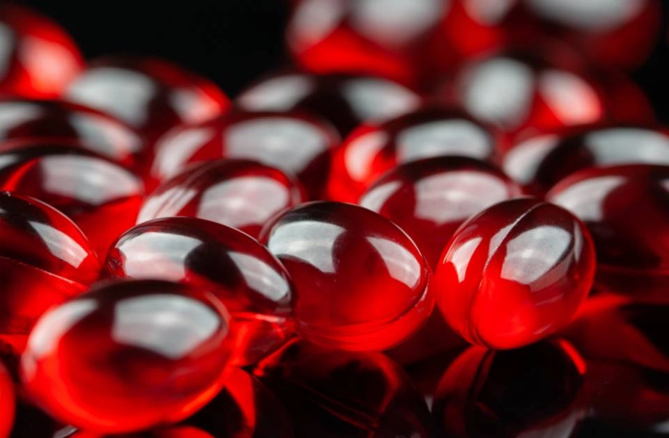 GROWTH SUPPLEMENTS - Imagem ilustrativa comprimidos soft vermelhos