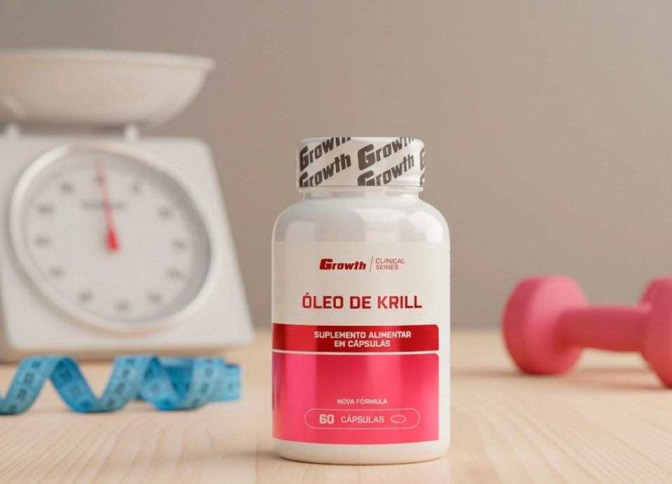 GROWTH SUPPLEMENTS - Óleo de Krill 60 Soft