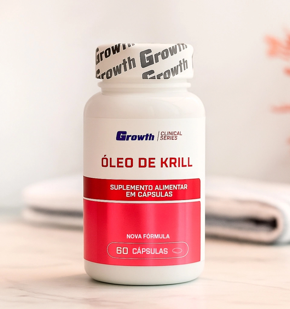 GROWTH SUPPLEMENTS - Óleo de Krill 60 Soft