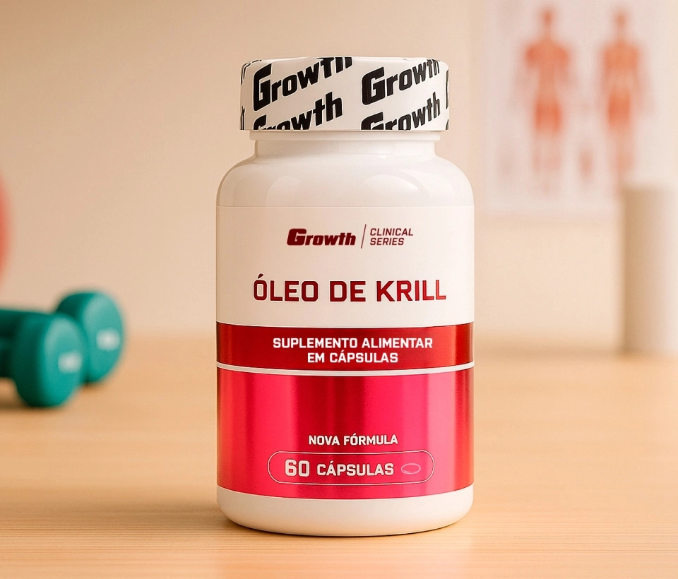 GROWTH SUPPLEMENTS - Óleo de Krill 60 Soft