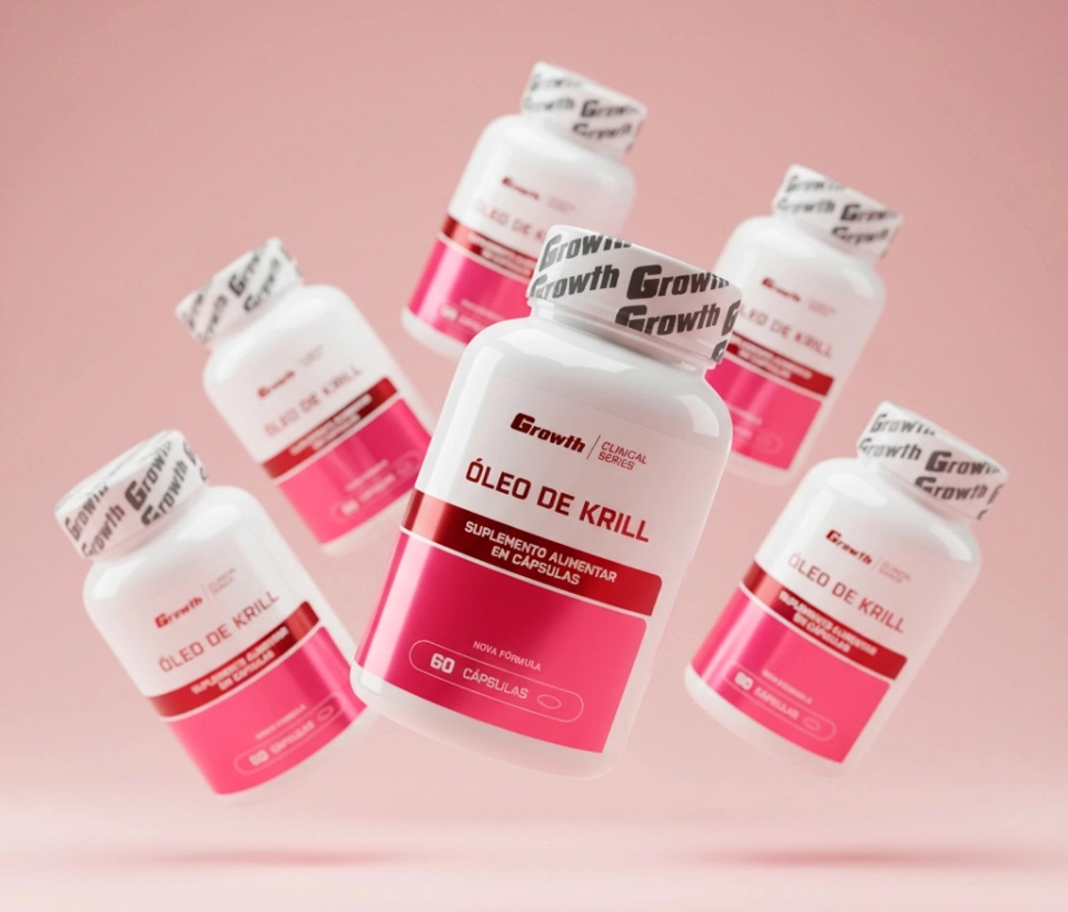 GROWTH SUPPLEMENTS - Óleo de Krill 60 Soft