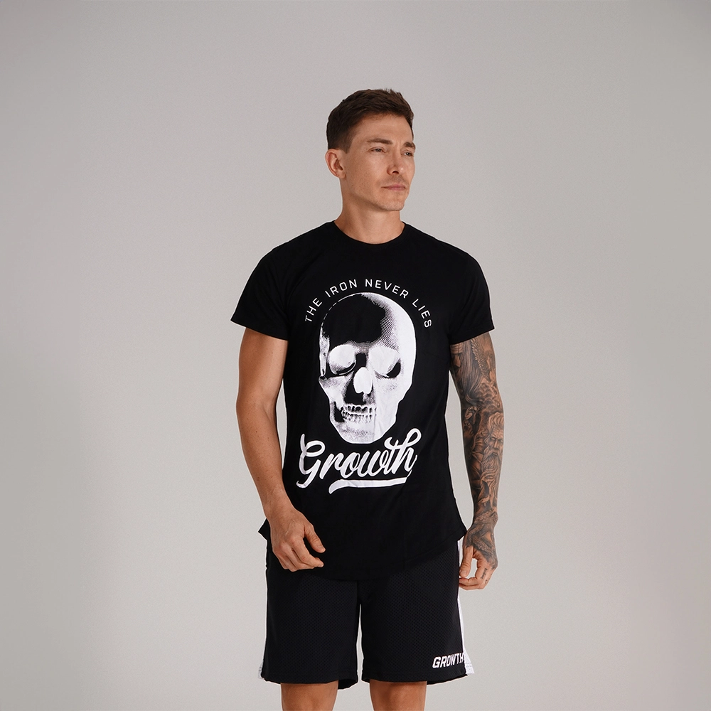 Camiseta Premium Long Growth The Iron Preta