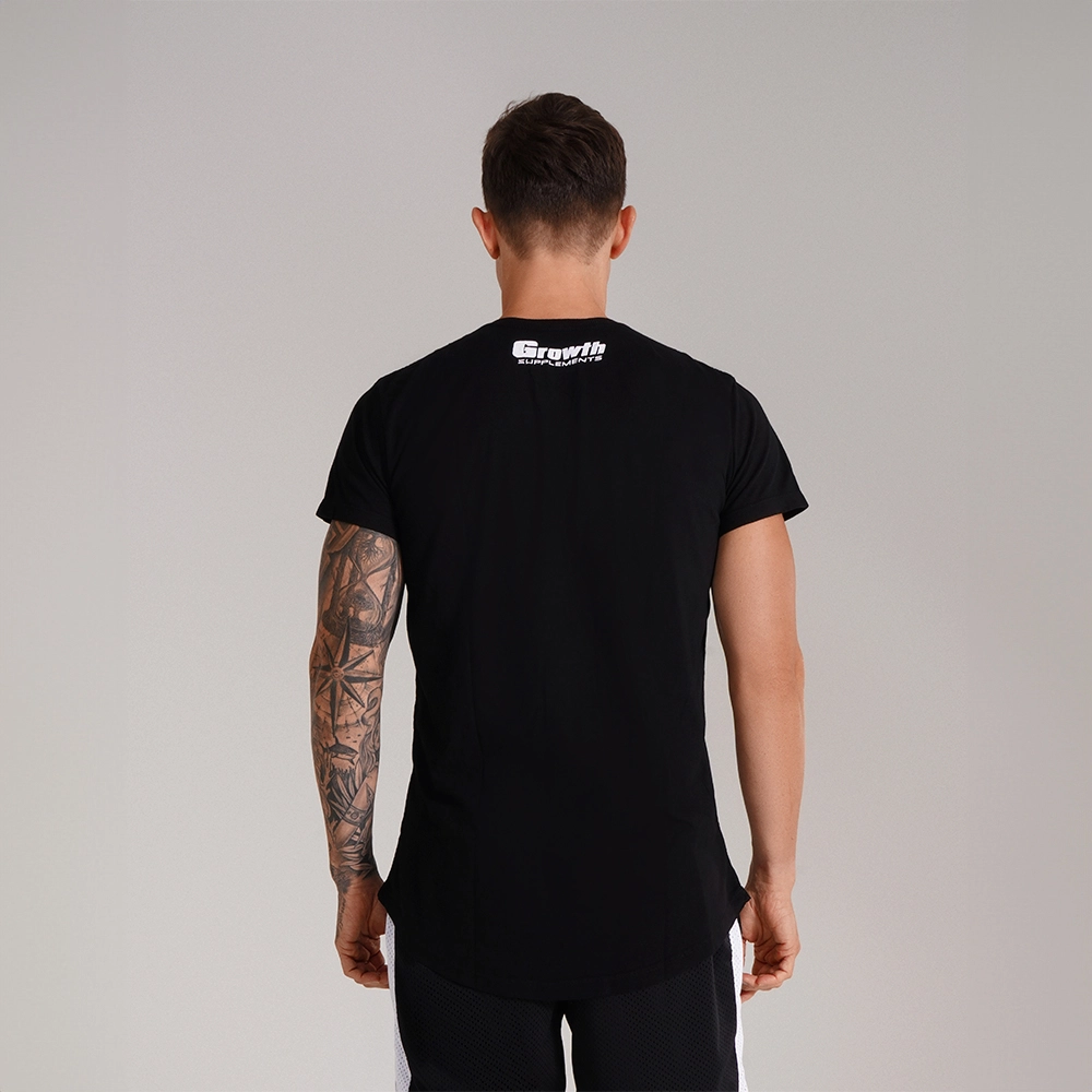 Camiseta Premium Long Growth The Iron Preta