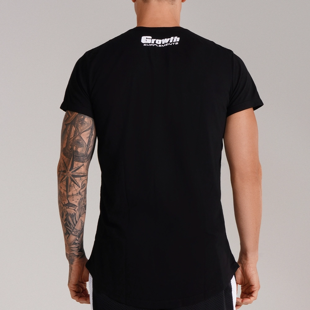 Camiseta Premium Long Growth The Iron Preta