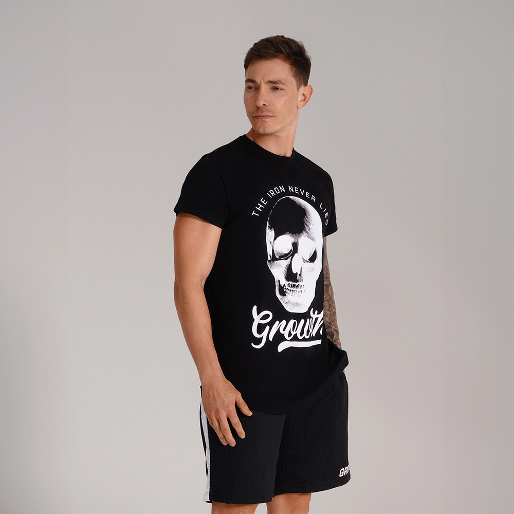 Camiseta Premium Long Growth The Iron Preta