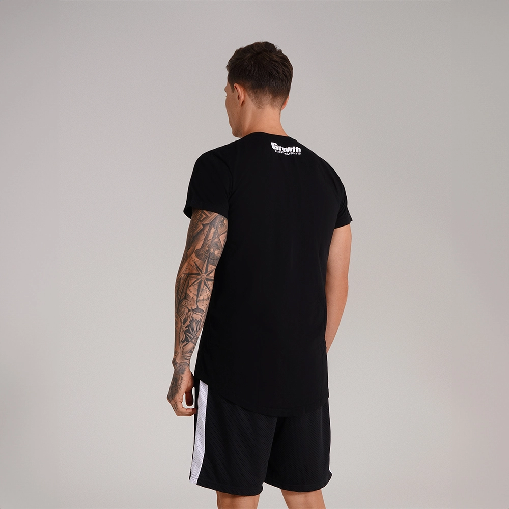 Camiseta Premium Long Growth The Iron Preta