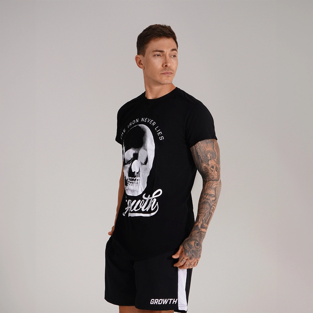 Camiseta Premium Long Growth The Iron Preta