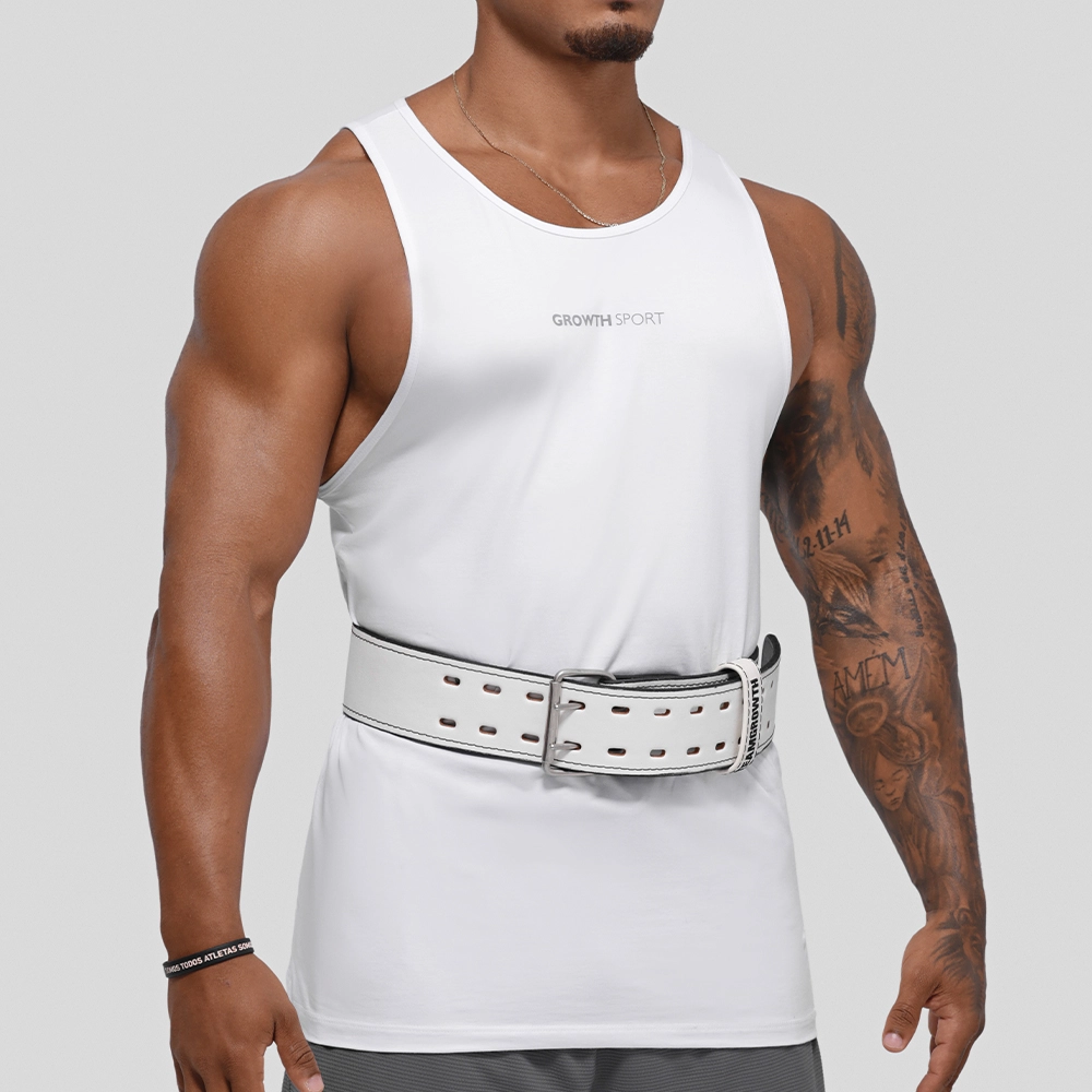 CINTURÃO BRANCO TEAM GROWTH THE IRON NEVER LIES - GROWTH SUPPLEMENTS