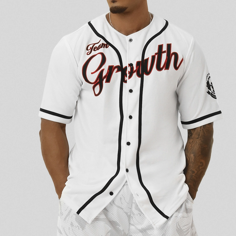 Camisa Premium Baseball Growth White