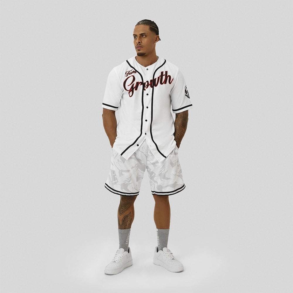 Camisa Premium Baseball Growth White
