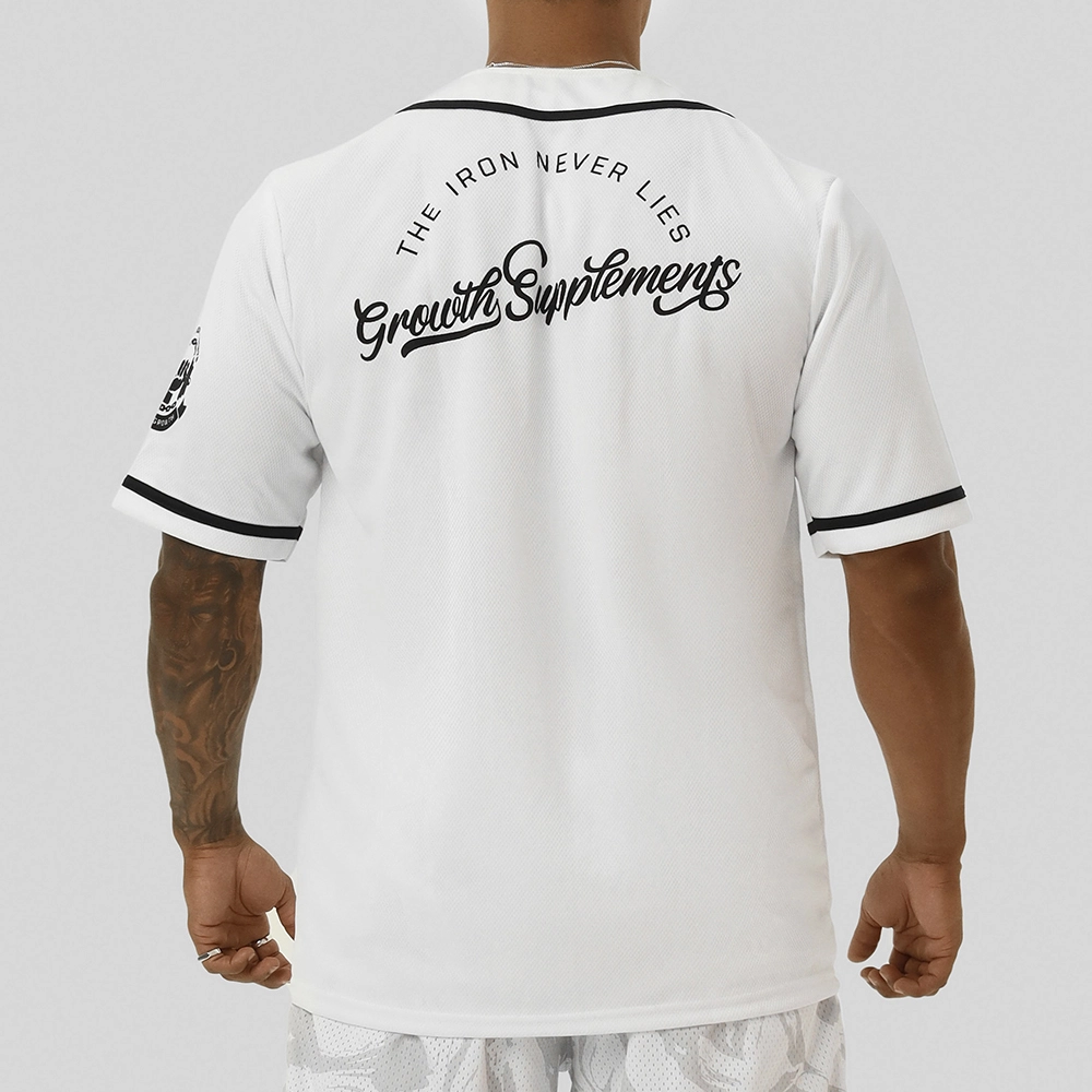 Camisa Premium Baseball Growth White