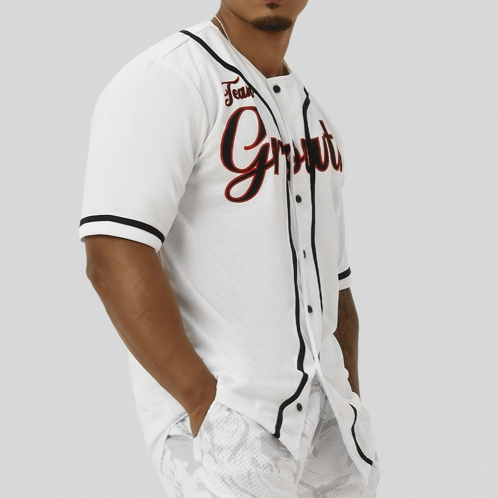 Camisa Premium Baseball Growth White