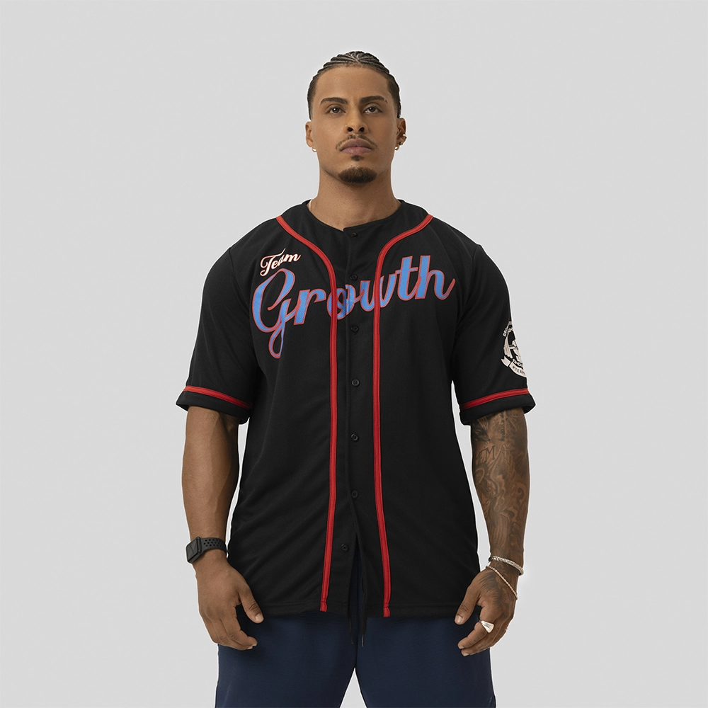 Camisa Premium Baseball Growth Black