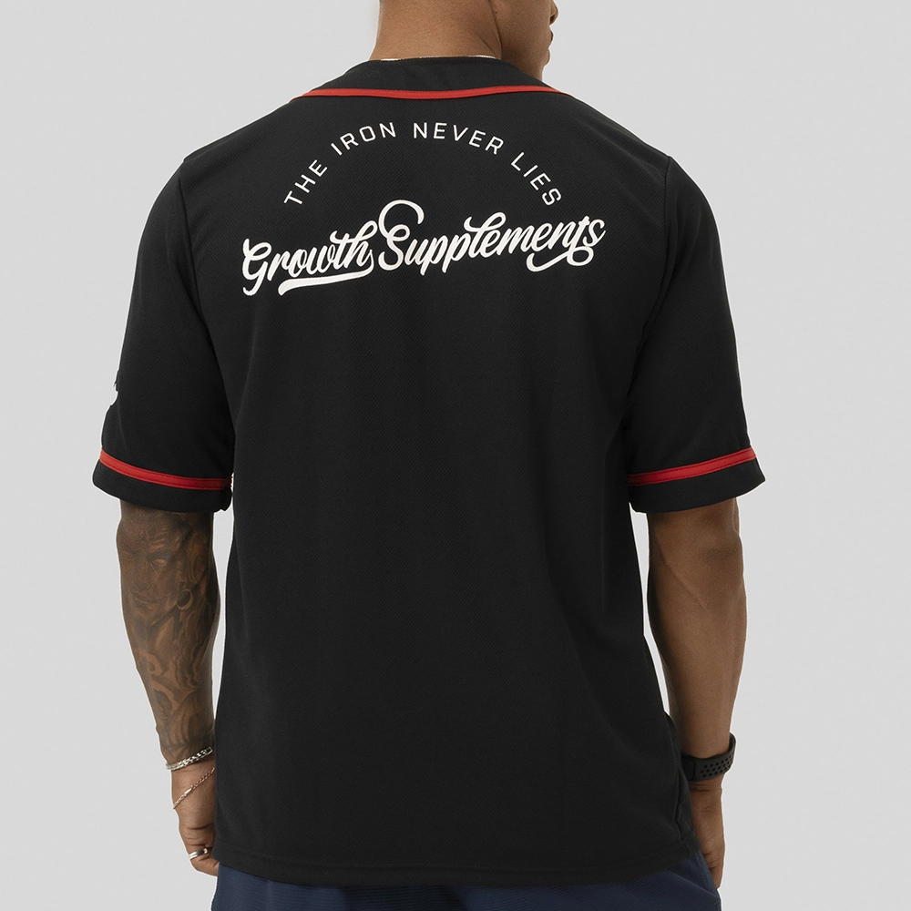 Camisa Premium Baseball Growth Black