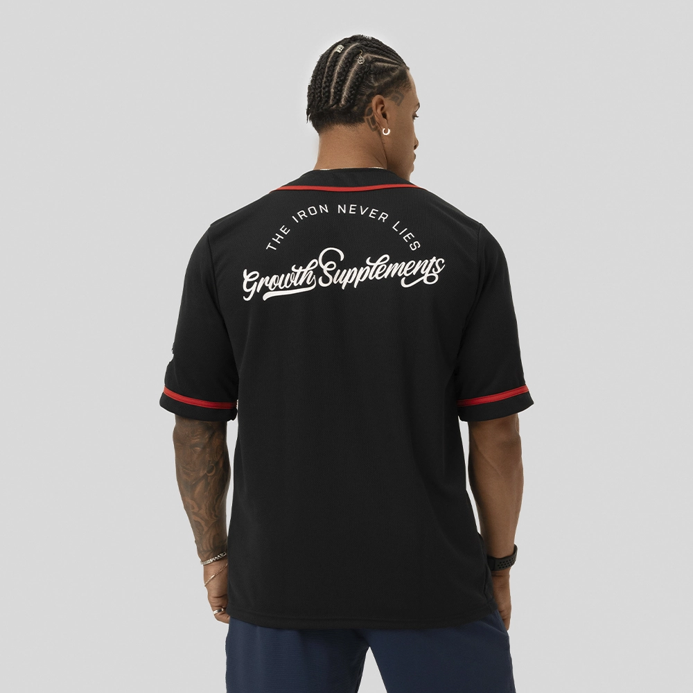 Camisa Premium Baseball Growth Black