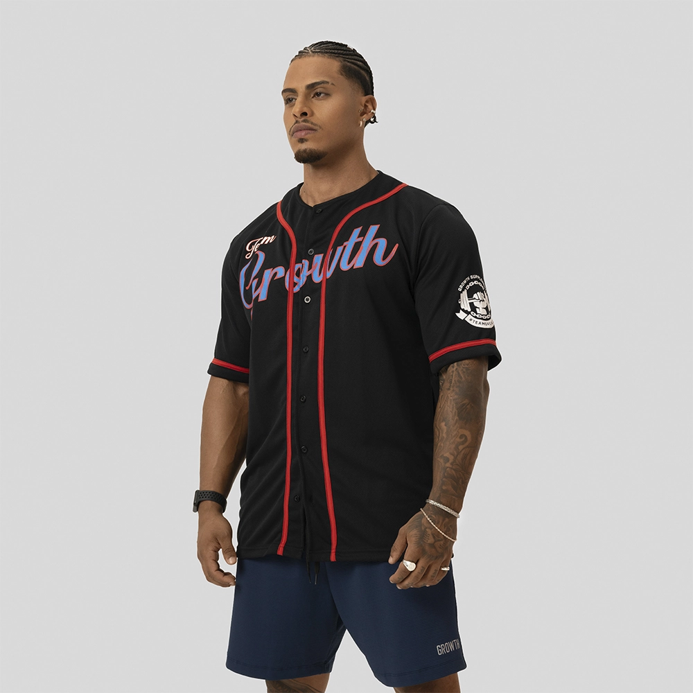 Camisa Premium Baseball Growth Black