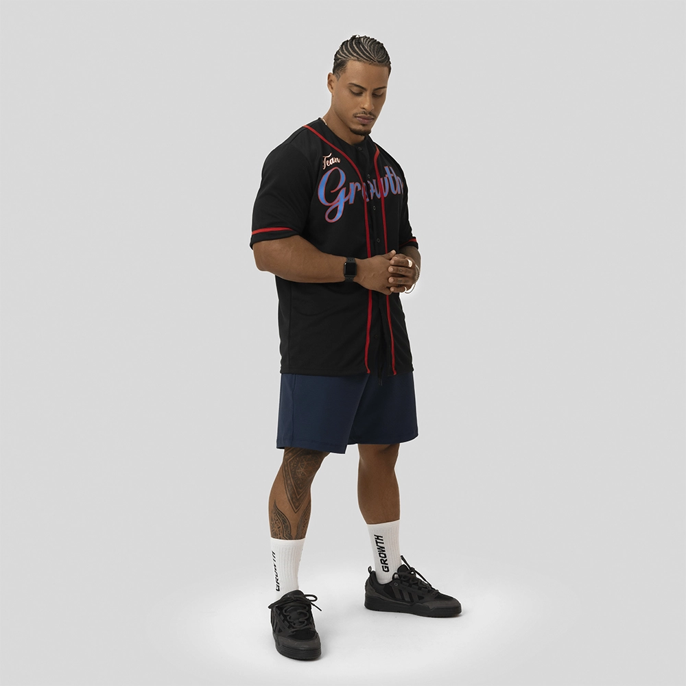 Camisa Premium Baseball Growth Black