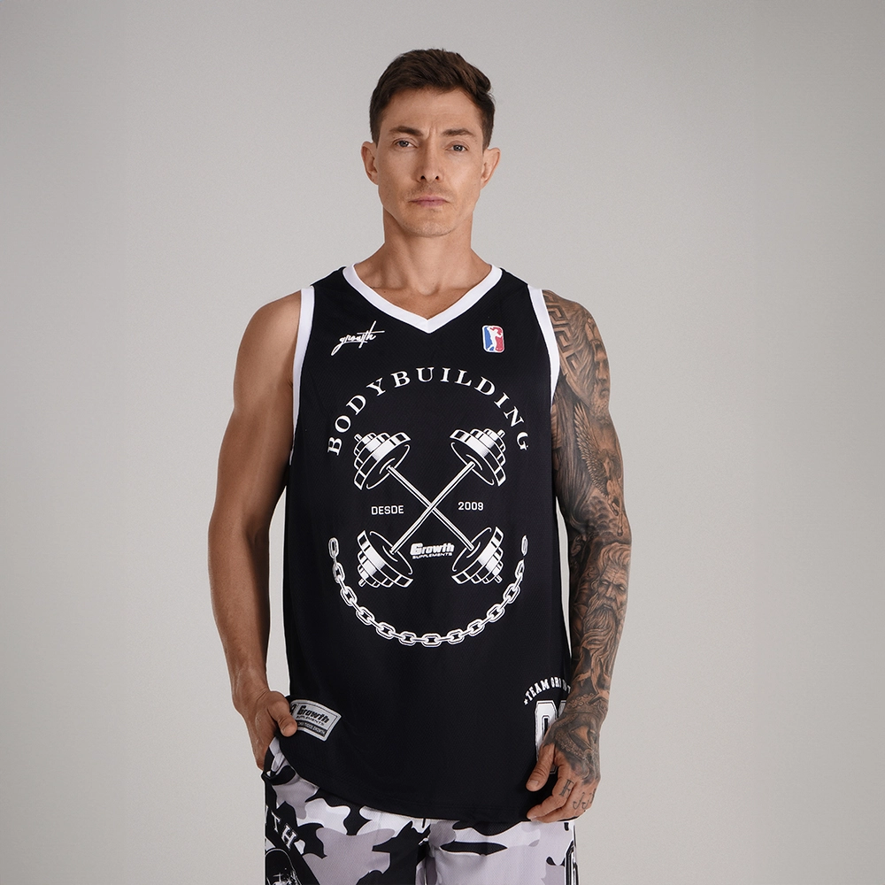 Regata Basquete Preta Bodybuilding 2009 Growth