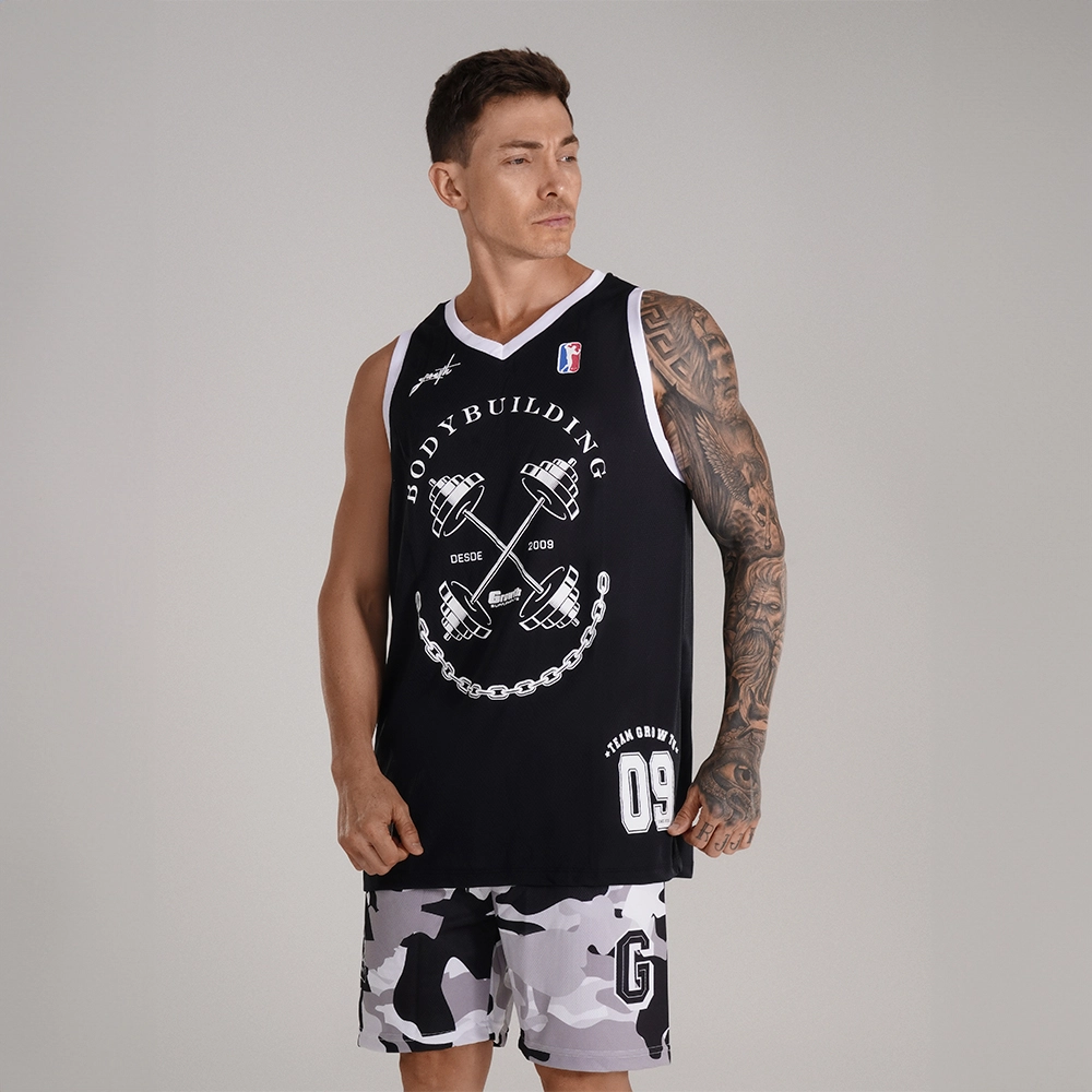 Regata Basquete Preta Bodybuilding 2009 Growth