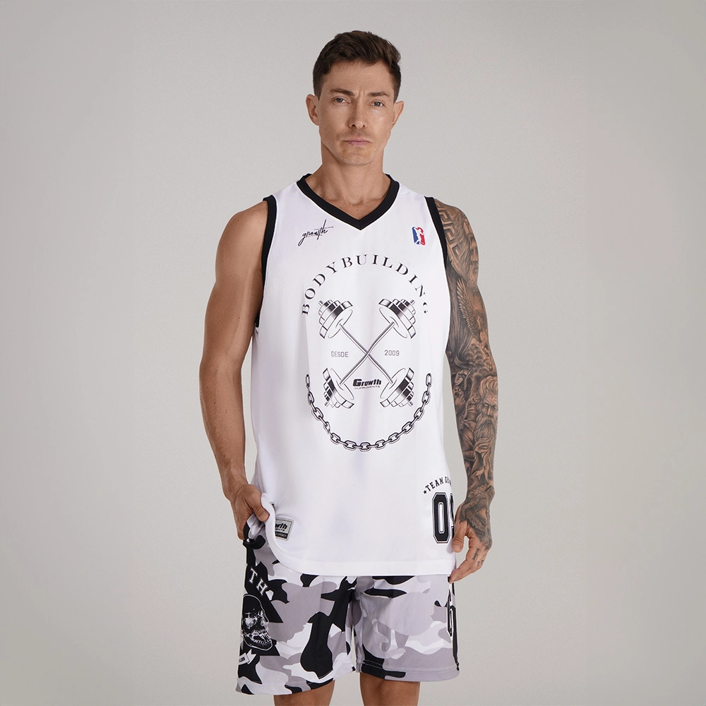 Regata Basquete Branco Bodybuilding 2009 Growth