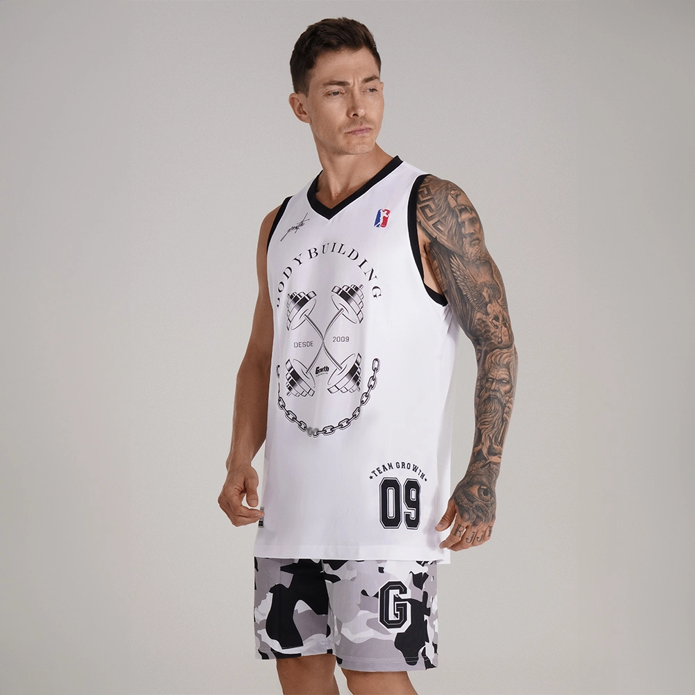 Regata Basquete Branco Bodybuilding 2009 Growth