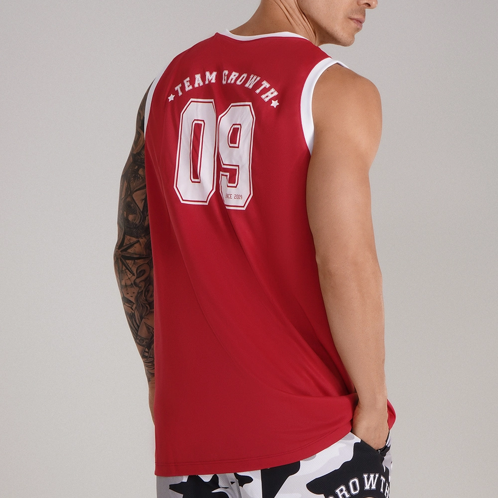 Regata Basquete Vermelho Bodybuilding 2009 Growth