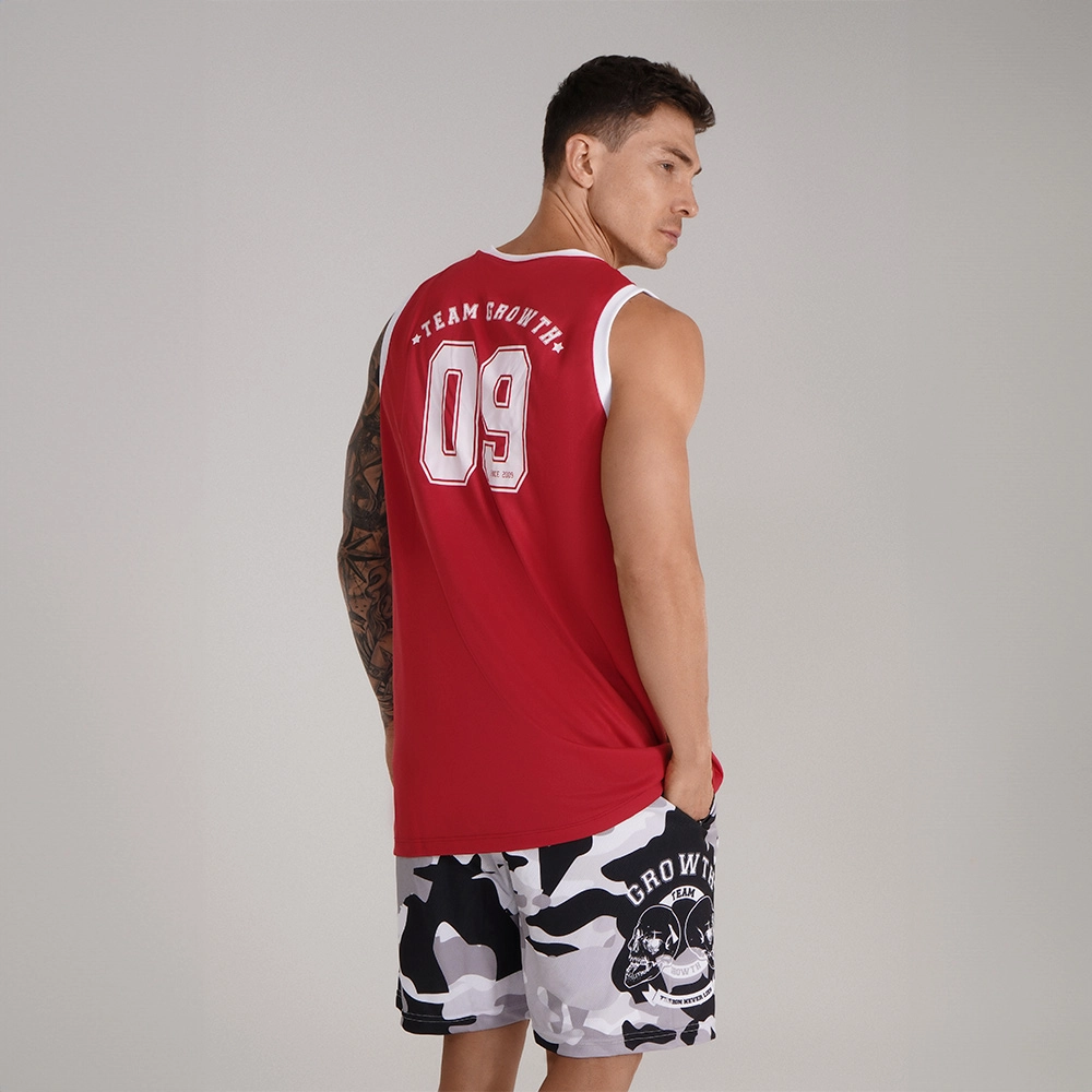 Regata Basquete Vermelho Bodybuilding 2009 Growth