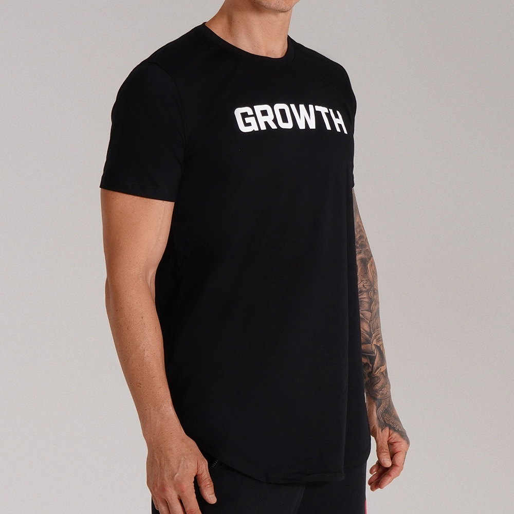 CAMISETA LONG PRETA EDIÇÃO ÁREA 51 - GROWTH SUPPLEMENTS