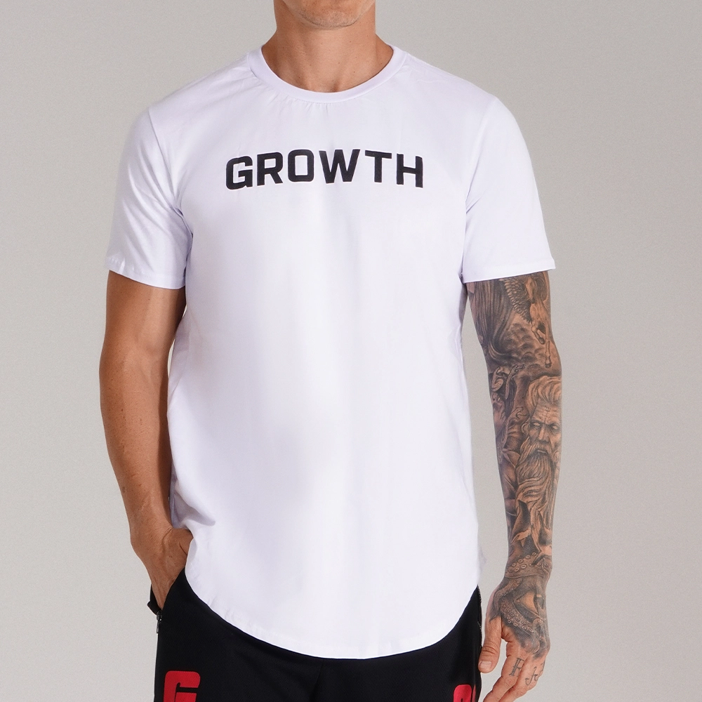 CAMISETA LONG BRANCA EDIÇÃO ÁREA 51 - GROWTH SUPPLEMENTS