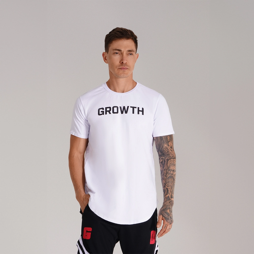 CAMISETA LONG BRANCA EDIÇÃO ÁREA 51 - GROWTH SUPPLEMENTS