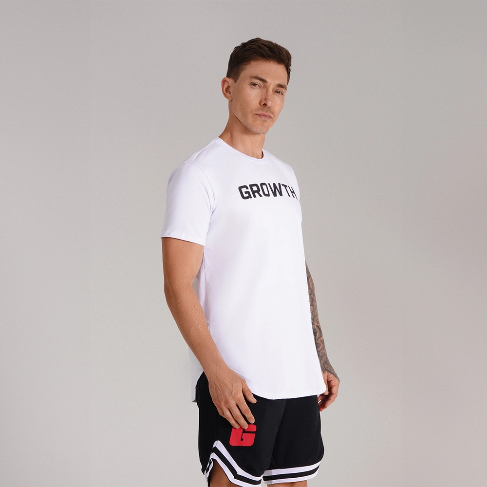 CAMISETA LONG BRANCA EDIÇÃO ÁREA 51 - GROWTH SUPPLEMENTS