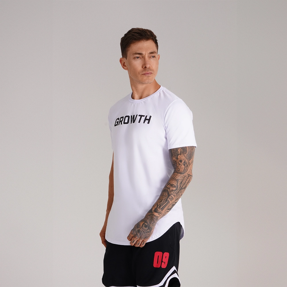 CAMISETA LONG BRANCA EDIÇÃO ÁREA 51 - GROWTH SUPPLEMENTS