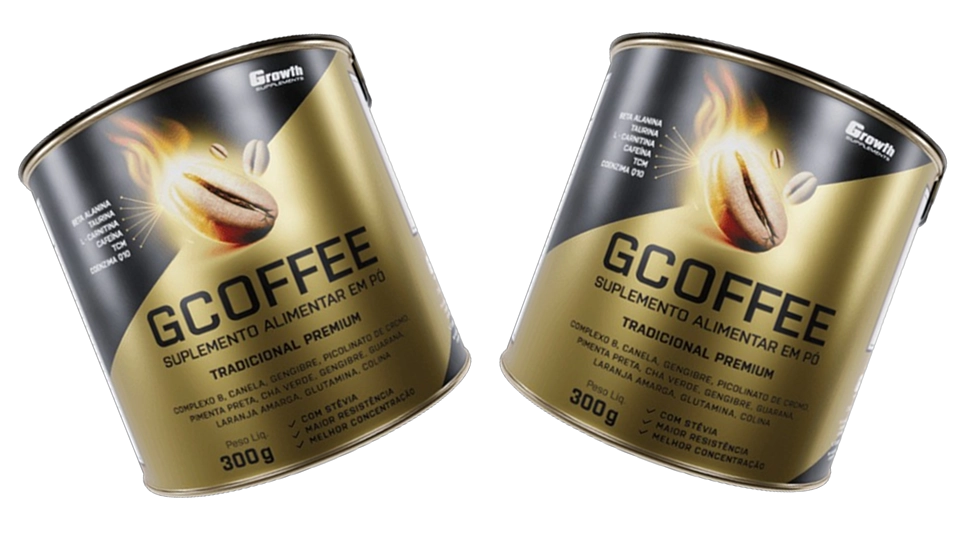 Growth Supplements - Embalagens de GCoffee sabor Tradicional