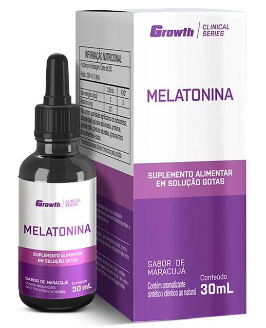 Foto do produto MELATONINA 0,21MG 30ML SABOR MARACUJÁ