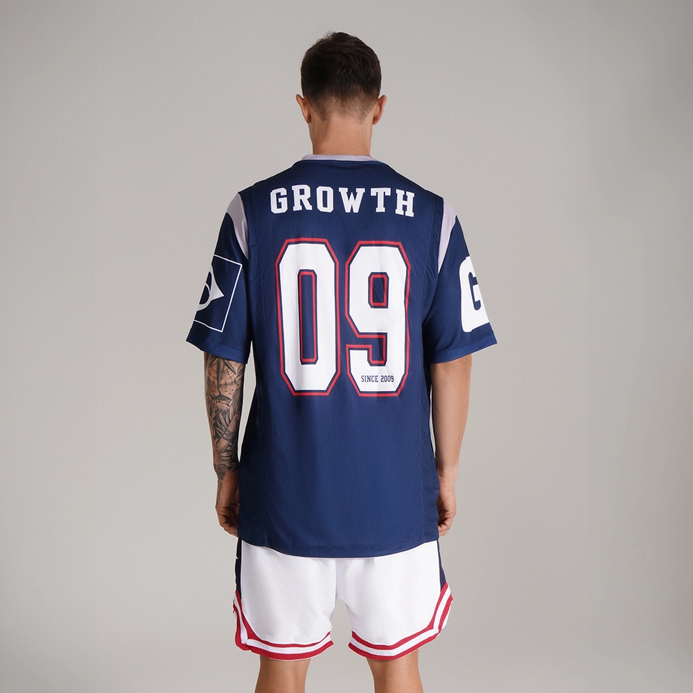 CAMISETA FUTEBOL AMERICANO AZUL SINCE 2009 GROWTH - EDIÇÃO ESPECIAL