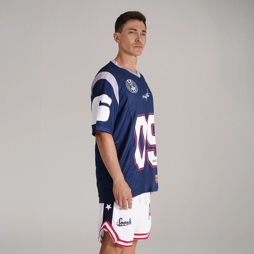 CAMISETA FUTEBOL AMERICANO AZUL SINCE 2009 GROWTH - EDIÇÃO ESPECIAL