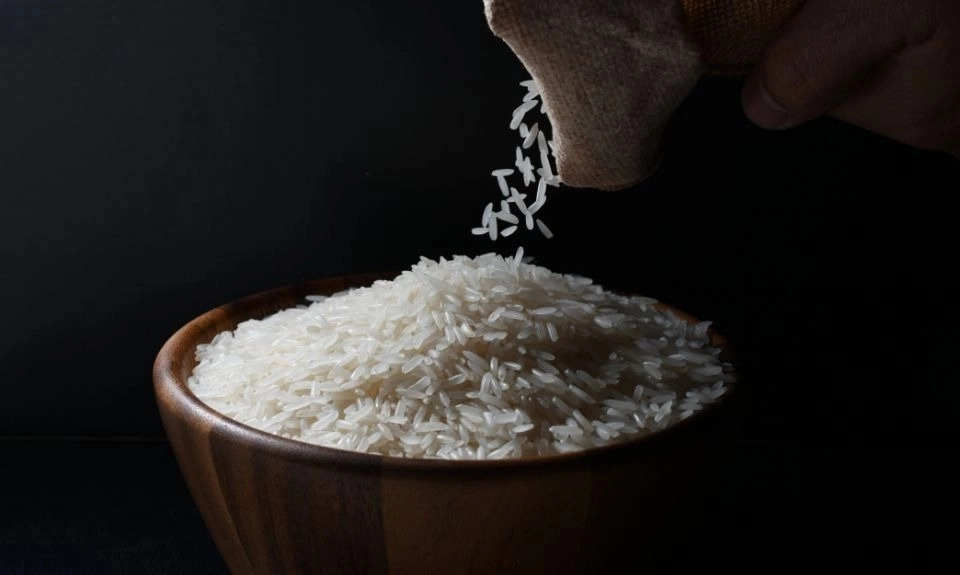 Growth Supplements - IMAGEM ILUSTRATIVA POTE DE ARROZ CAINDO GRÃOS