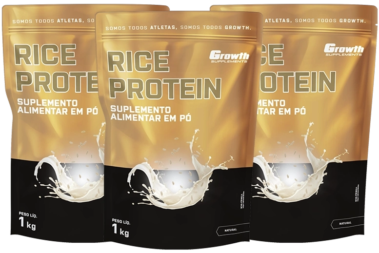 Growth Supplements - IMAGEM ILUSTRATIVA SCOOP RICE PROTEIN