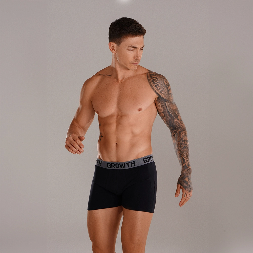 CUECA BOXER PRETA GROWTH PREMIUM - GROWTH SUPPLEMENTS