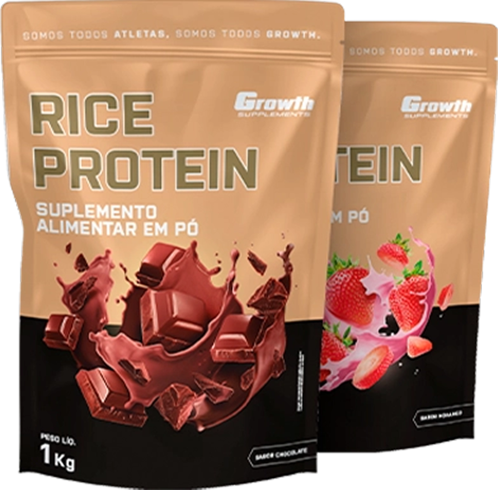 Foto do produto RICE PROTEIN 1KG COM SABOR