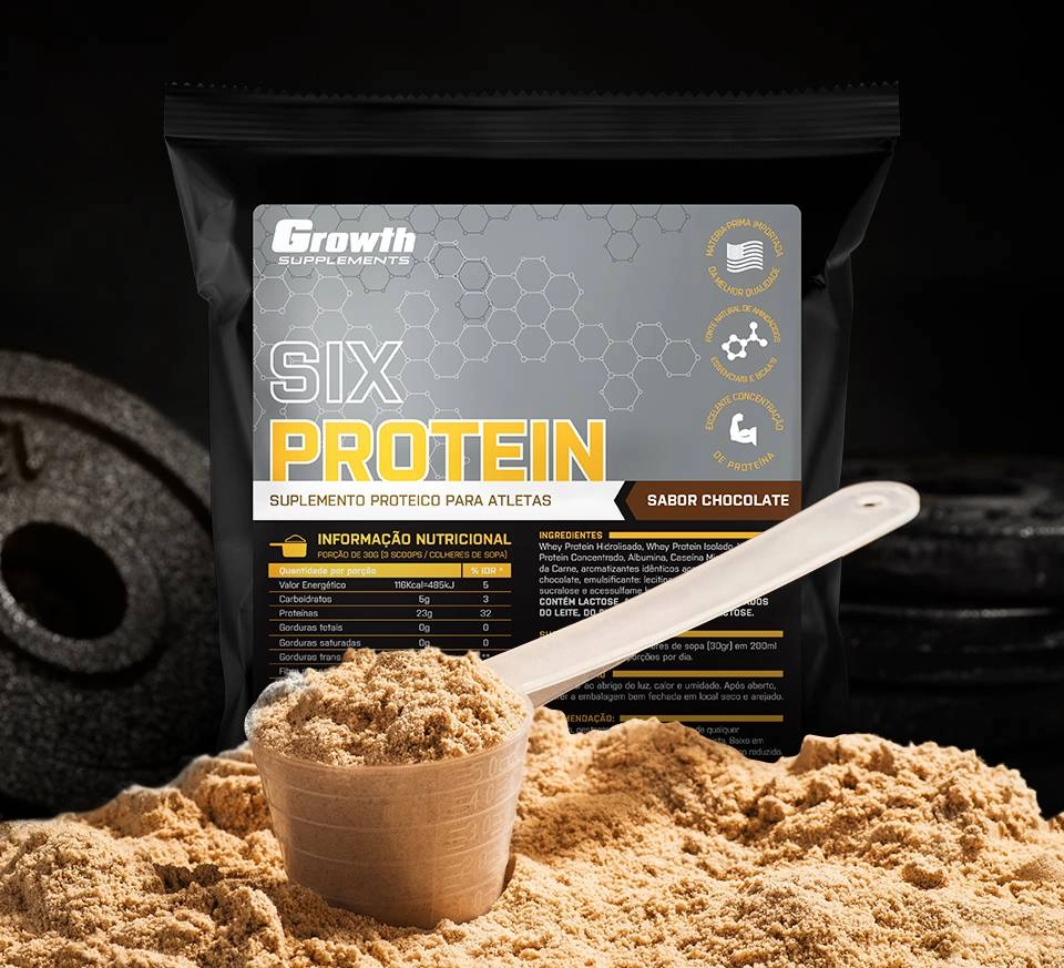 Saiba mais sobre o Six Protein da Growth Supplements