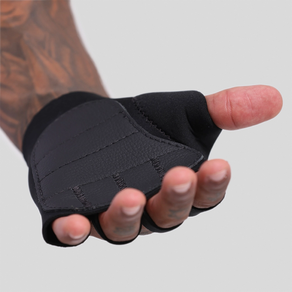 LUVA DE TREINO PRETA GROWTH (PAR) - GROWTH SUPPLEMENTS