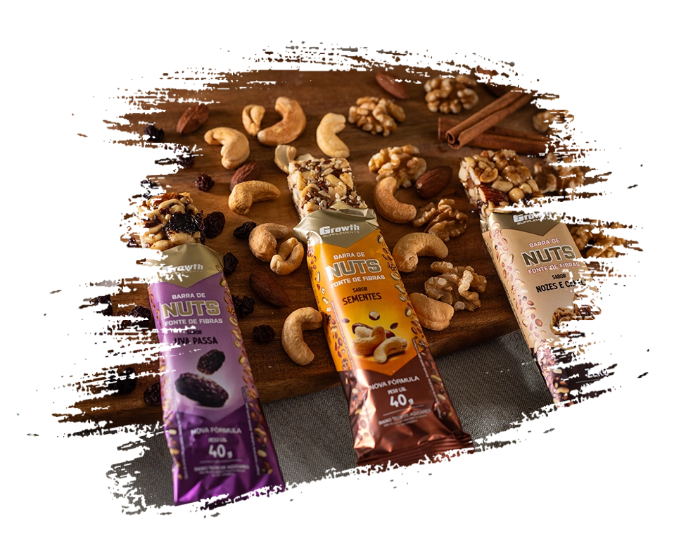 Conheça a Barra de Nuts da Growth Supplements